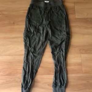 Garage green cargo pants